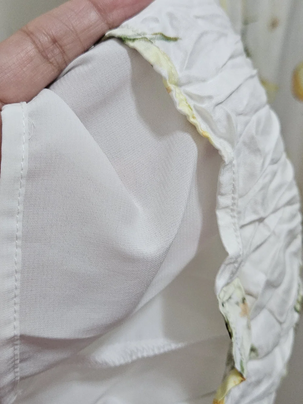 For Love And Lemons Limonada White Lemon-Print Cropped Jumpsuit
